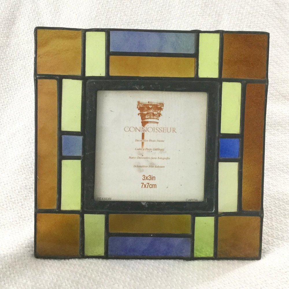 Stained Glass Style Photo Frame 3x3 Bundle Only NEW